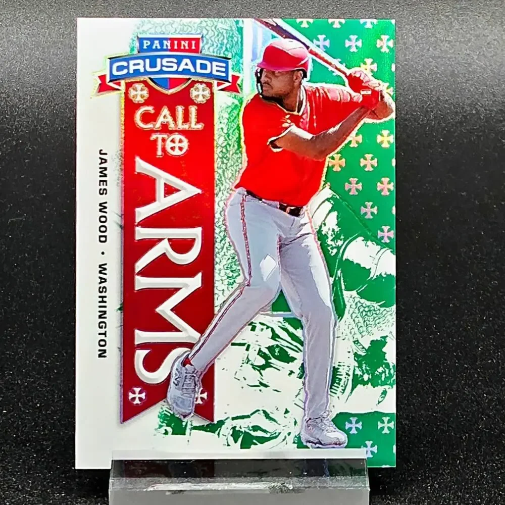 James Wood Fireworks Call to Arms /249 RC Washington Nationals Top Prospect